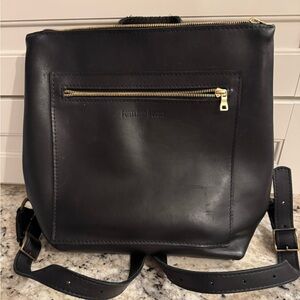 Portland leather tote backpack purse